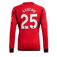 Manchester United Jadon Sancho #25 Domaci Dres 2023-24 Dugi Rukav